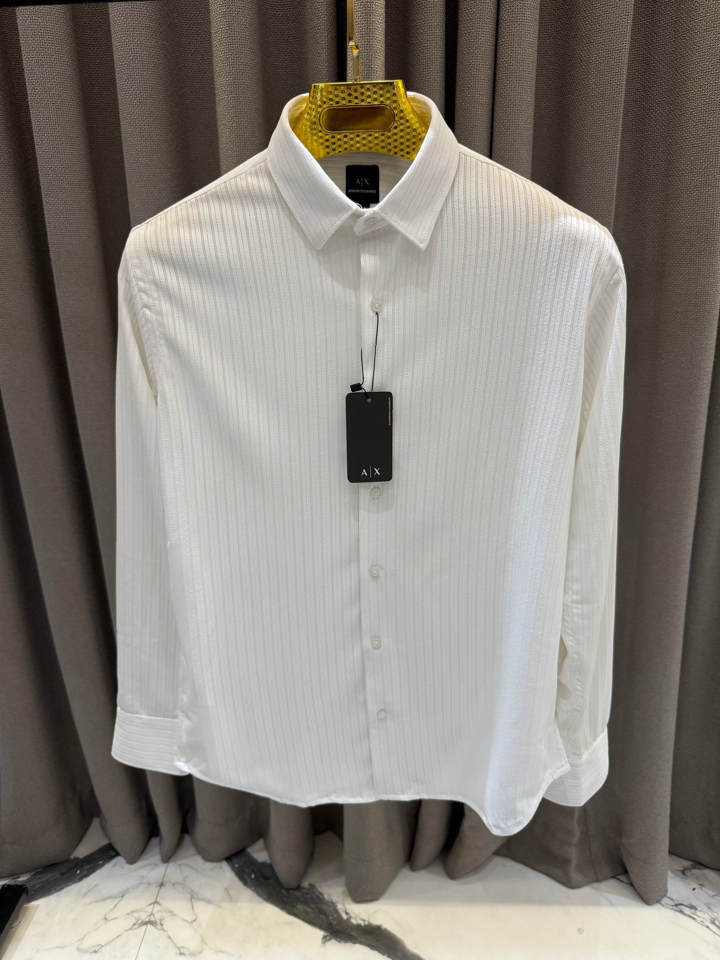 ARMANI EXCHANGE PREMIIUM WHITE SHIRT