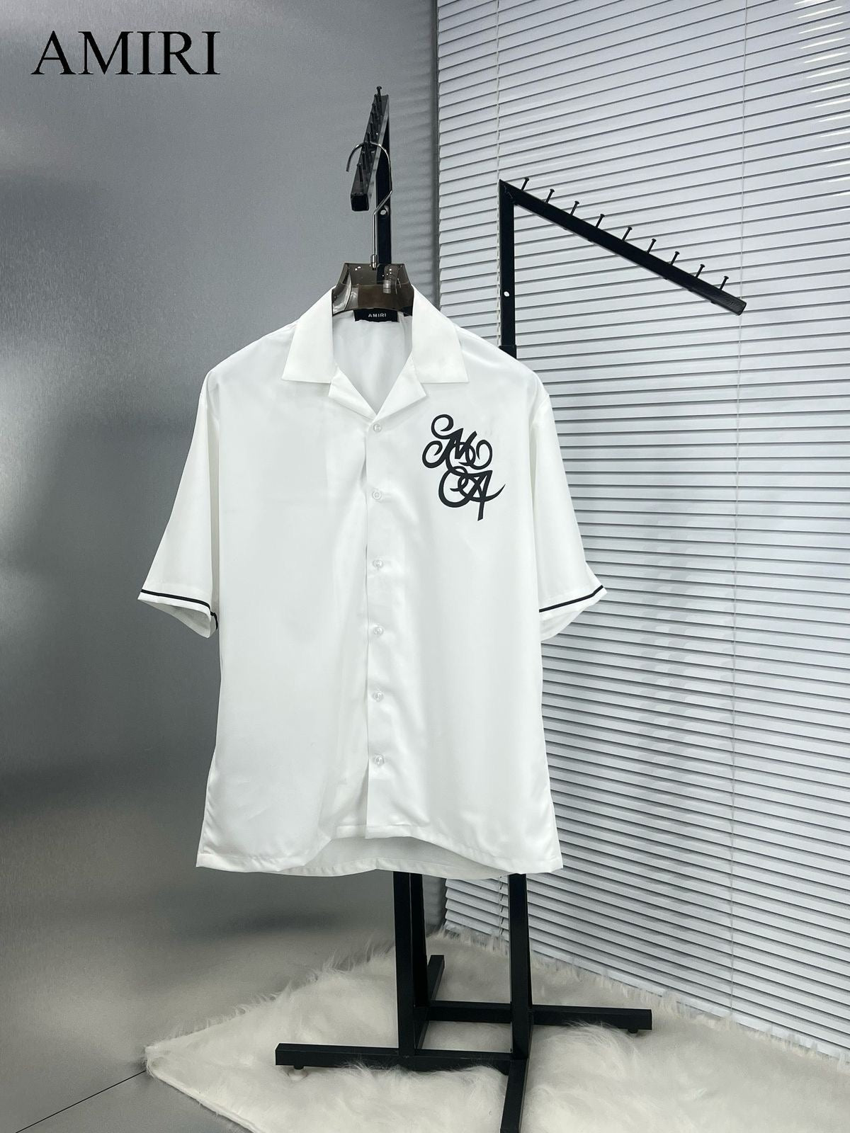 AMIRI IMPORTED WHITE HAL MF SHIRT