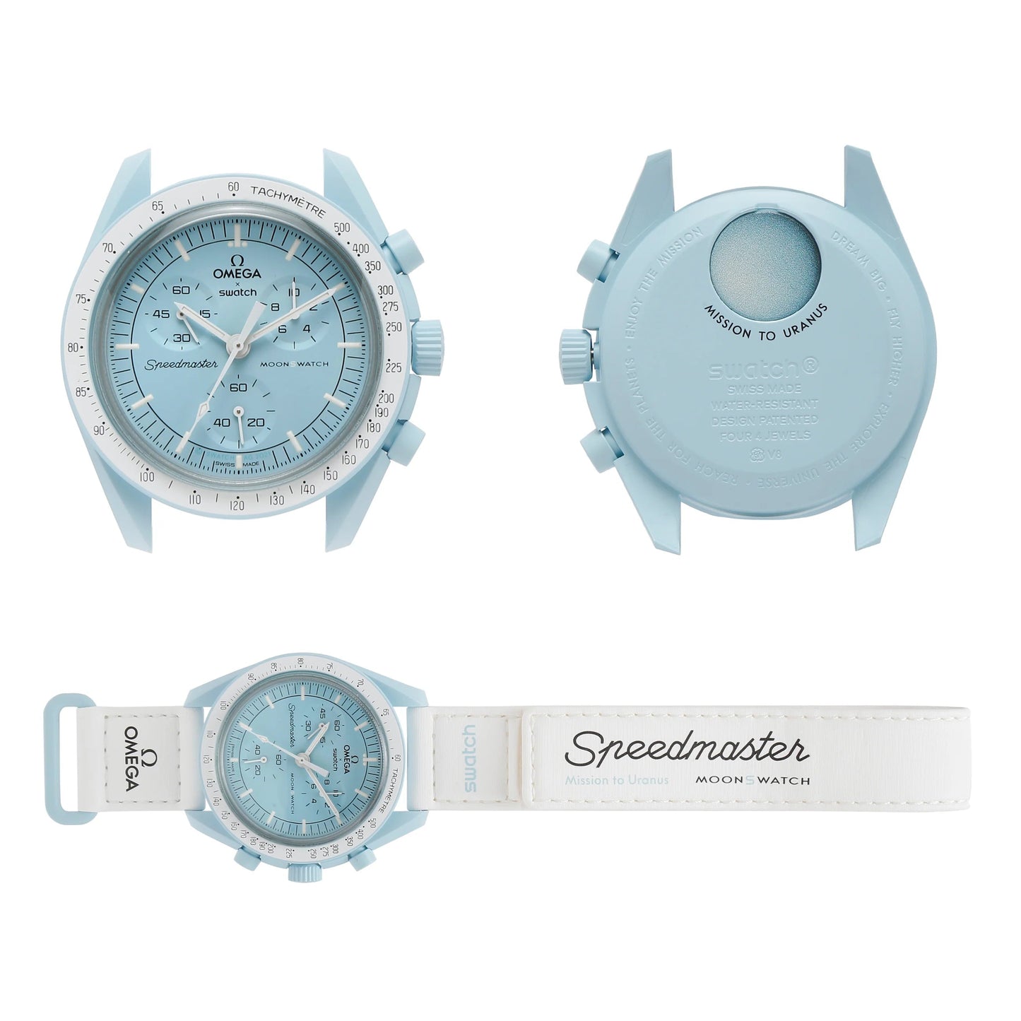 SWATCH X OMEGA BIOCERAMIC MOONSWATCH 'MISSION TO URANUS'