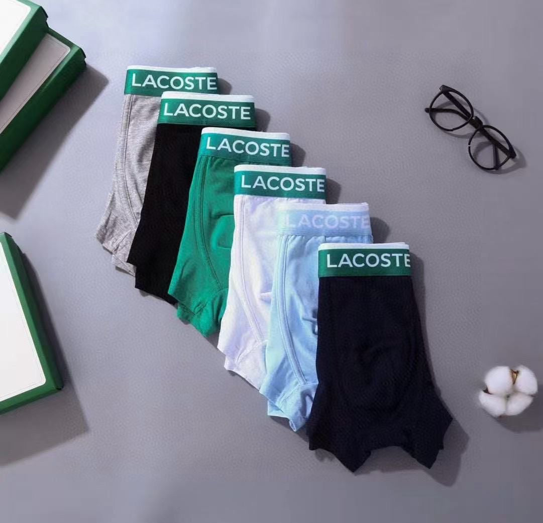 LACOSTE BOX PACK UNDERWEAR PACK OF 6 PCS BB
