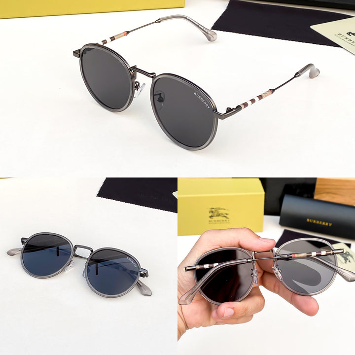 Burberry Grey Black Round 3324