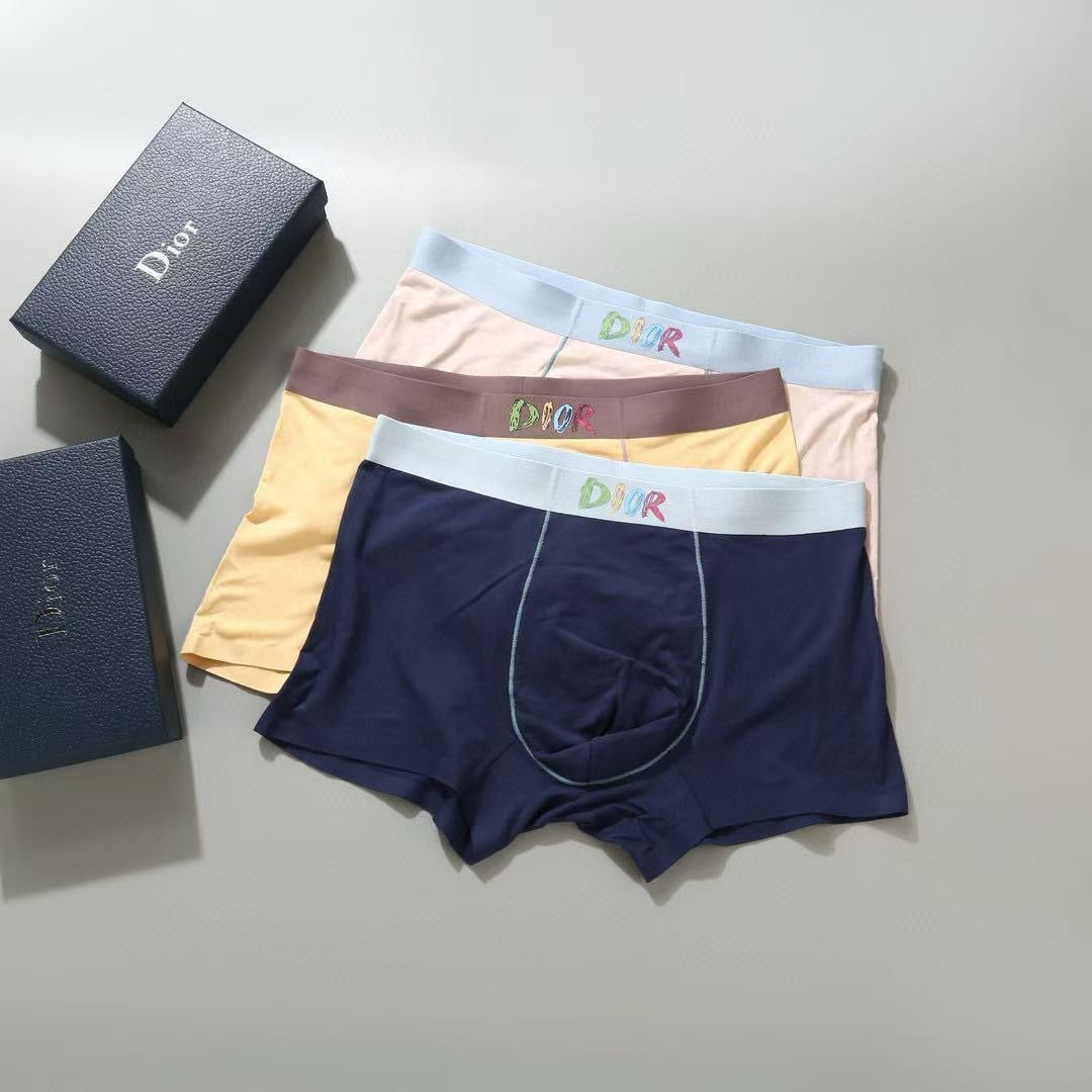 DIOR BOX PACK UNDERWEAR PACK OF 3 PCS BB