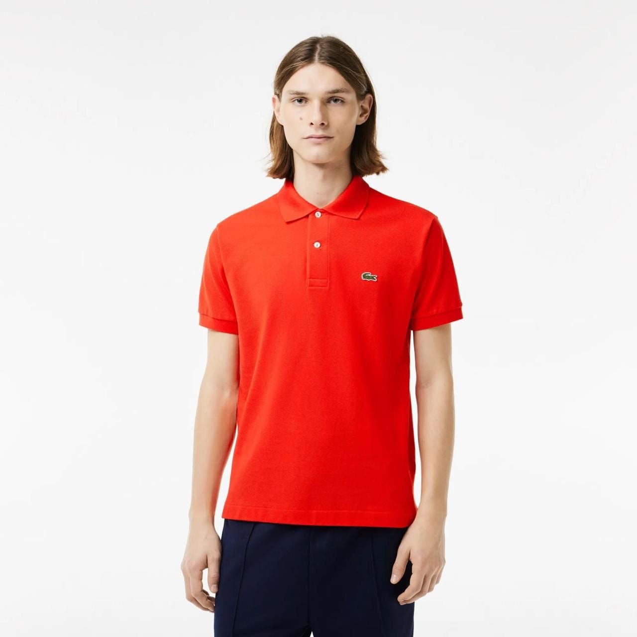 LACOSTE RED POLO TSHIRT