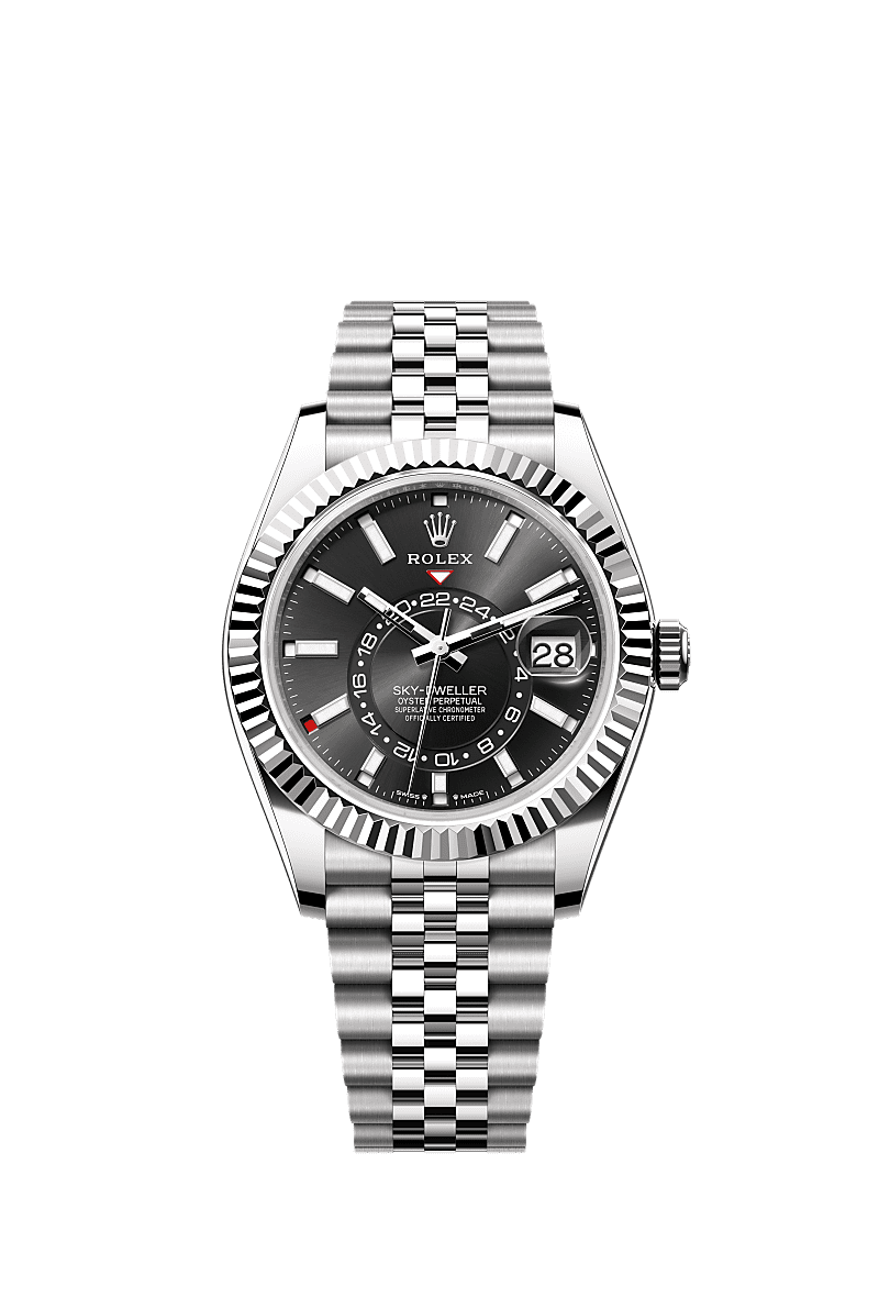 ROLEX SKY DWELLER - SILVER BLACK