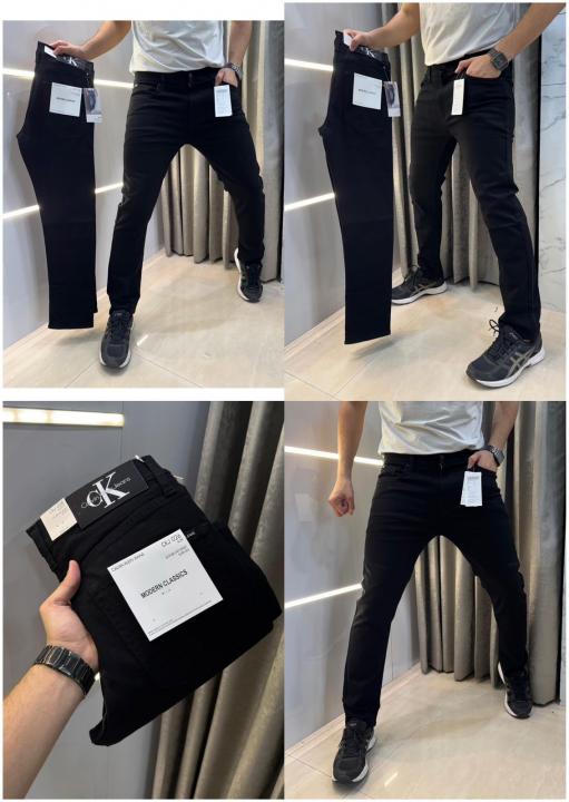 CALVIN KLEIN IMPORTED JET BLACK DENIM