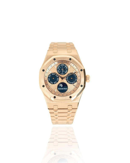 Audemars Piguet Royal Oak Perpetual Calendar/ 18k Rose Gold/ Blue