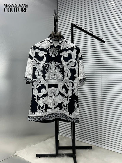 VERSACE BOROCCO IMPORTED HALF SHIRT