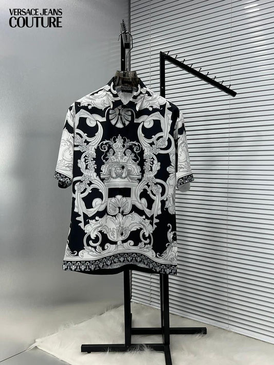 VERSACE BOROCCO IMPORTED HALF SHIRT