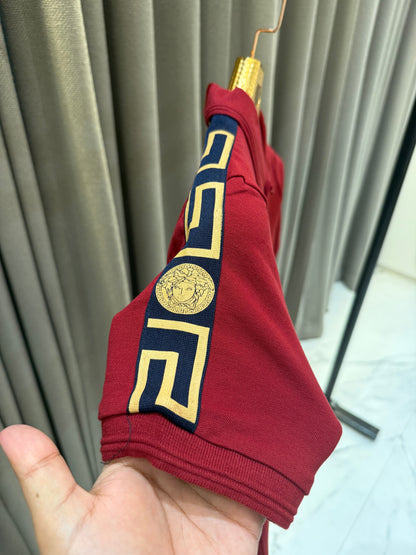 Versace Maroon polo Tshirt V5