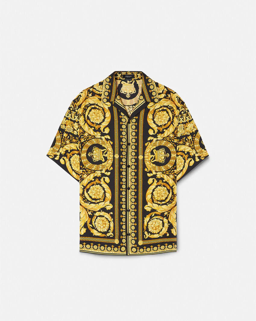 VERSACE BOROCCO IMPORTWD HALF SHIRT V1
