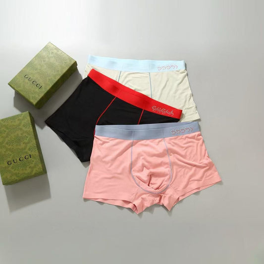 GUCCI BOX PACK UNDERWEAR PACK OF 3 PCS BB