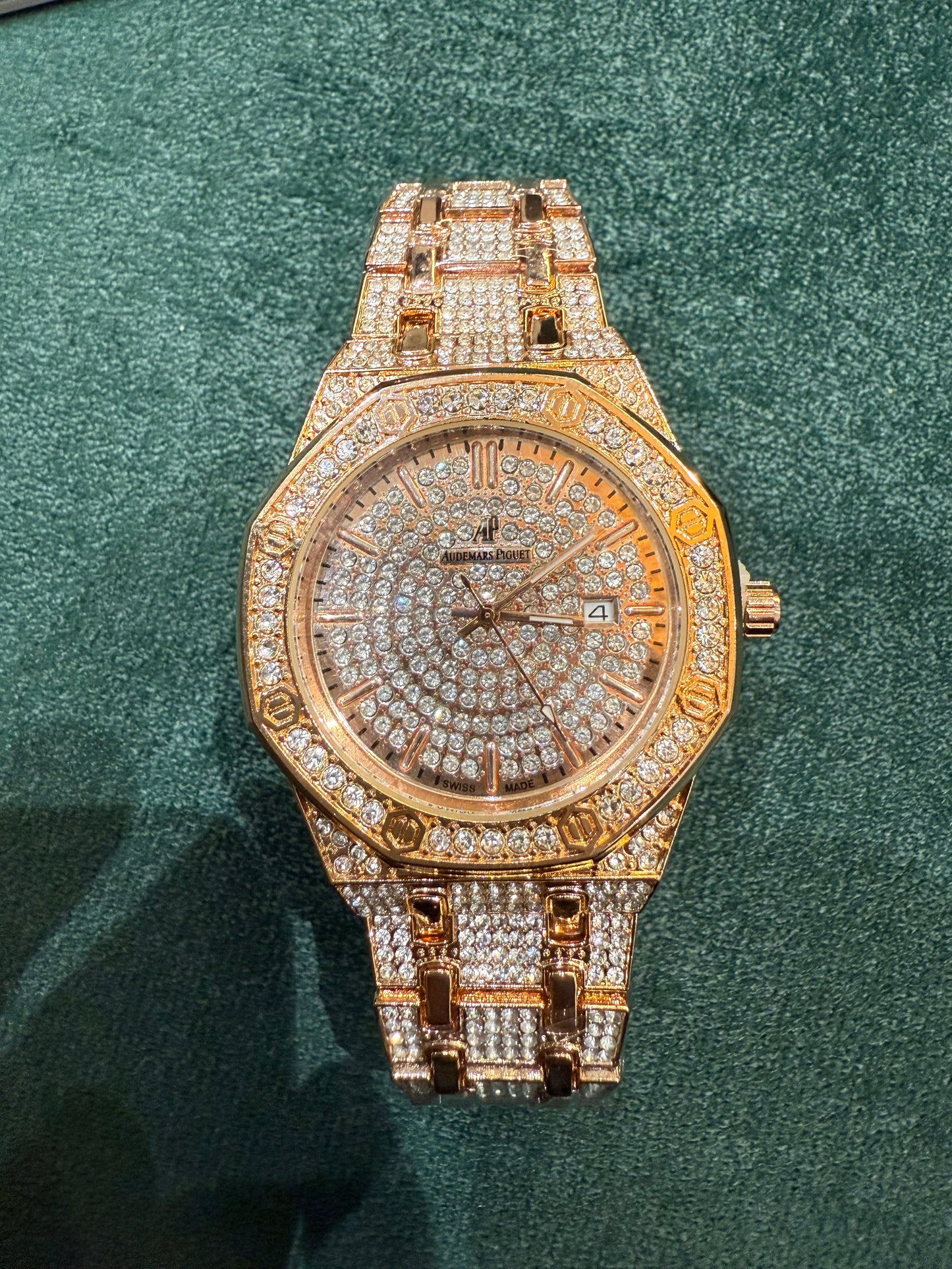 AUDERMARS PIGUET FULLY DIAMOND COATED