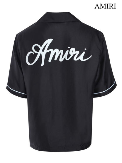 AMİRİ IMPORTED HALF BLACK SHIRT