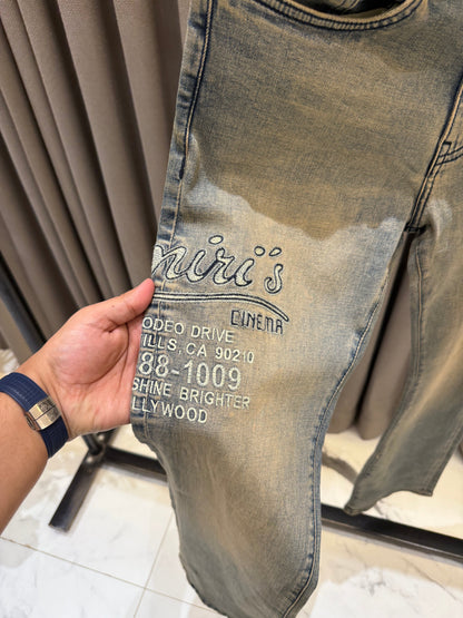 AMIRI GREENISH SHADE IMPORTED JEANS AM