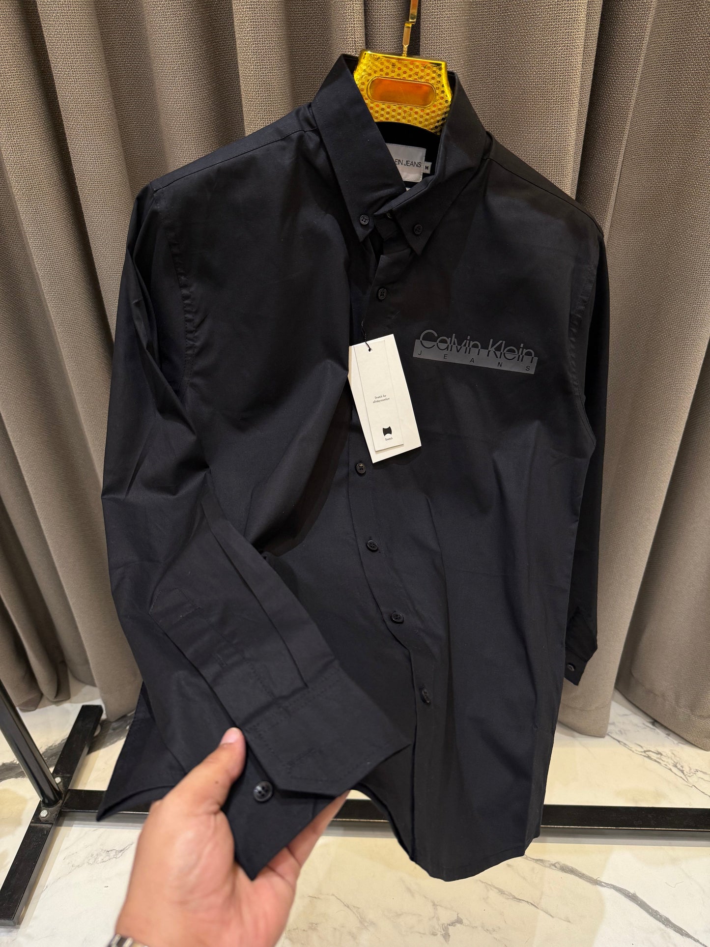 Calvin Klein Jet Black Shirt C1