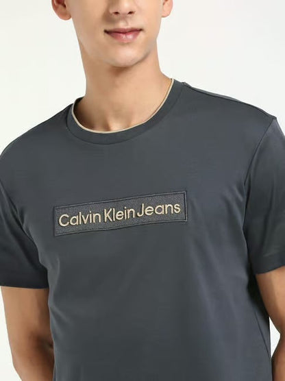 CALVIN KLEIM JEANS DARK GREY PREMIUM TSHIRT C1