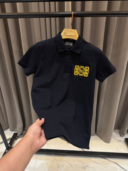 Versace Black Polo tshirt V5