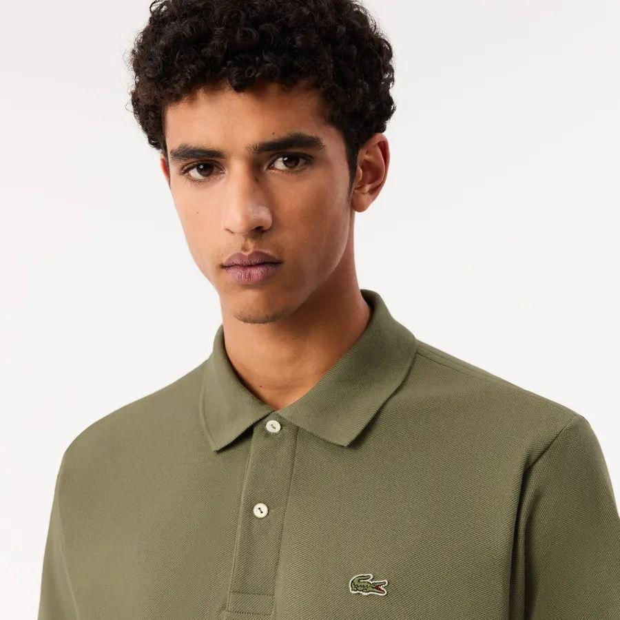 LACOSTE GREEN POLO TSHIRT