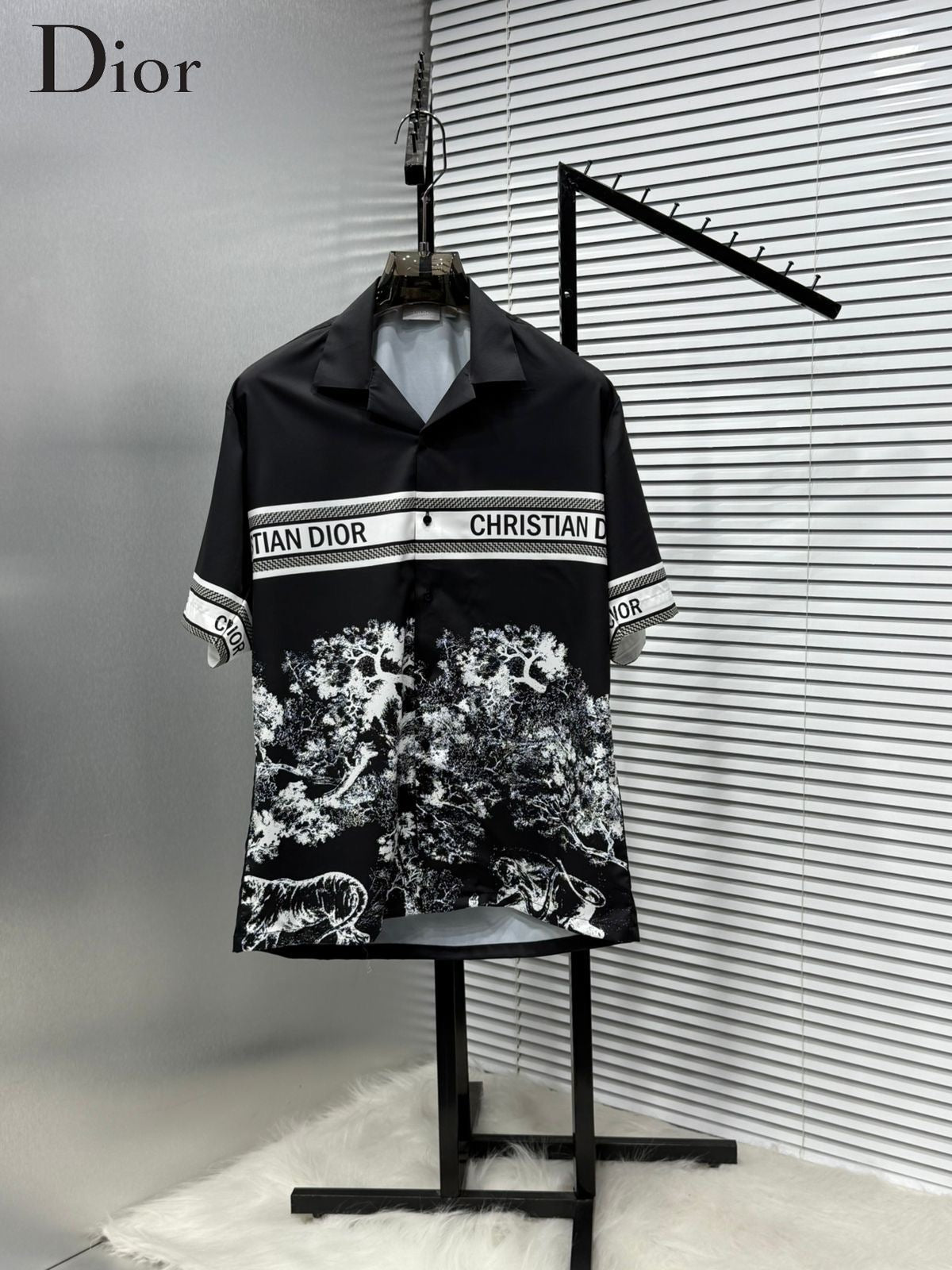 DIOR IMPORTED BLACK HALF SHIRT BOX PACK