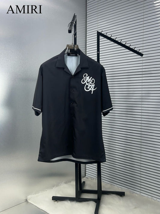 AMİRİ IMPORTED HALF BLACK SHIRT