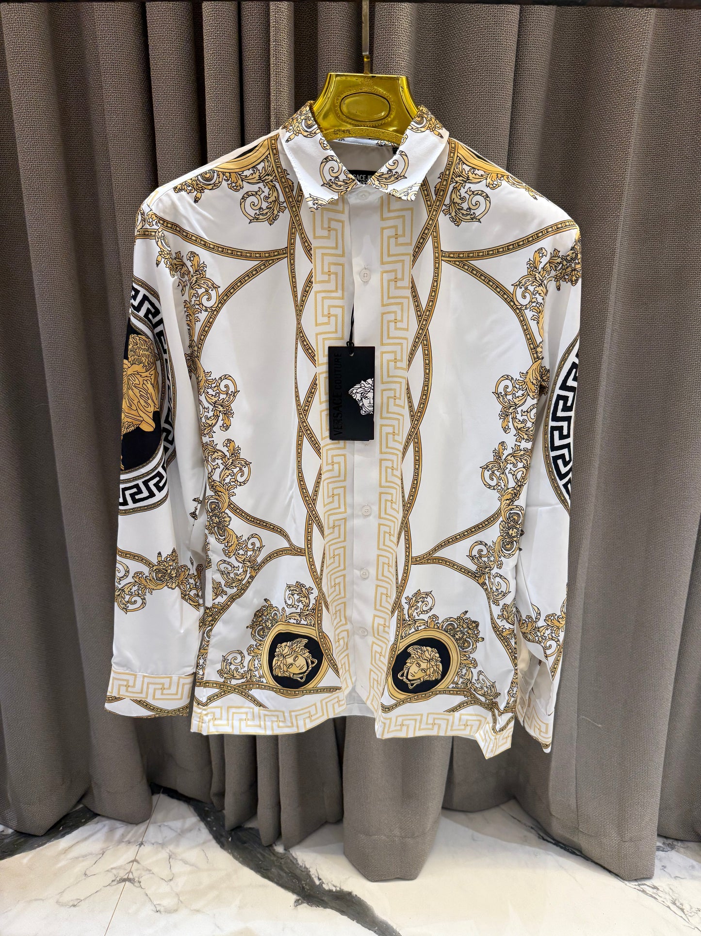 VERSACE DESIGNER BOROCCO  IMPORTED SHIRT