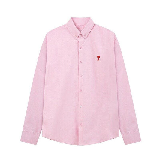 AMI PARIS IMPORTED PINK SHIRT A1