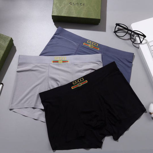 GUCCI BOX PACK UNDERWEAR PACK OF 3 PCS BB