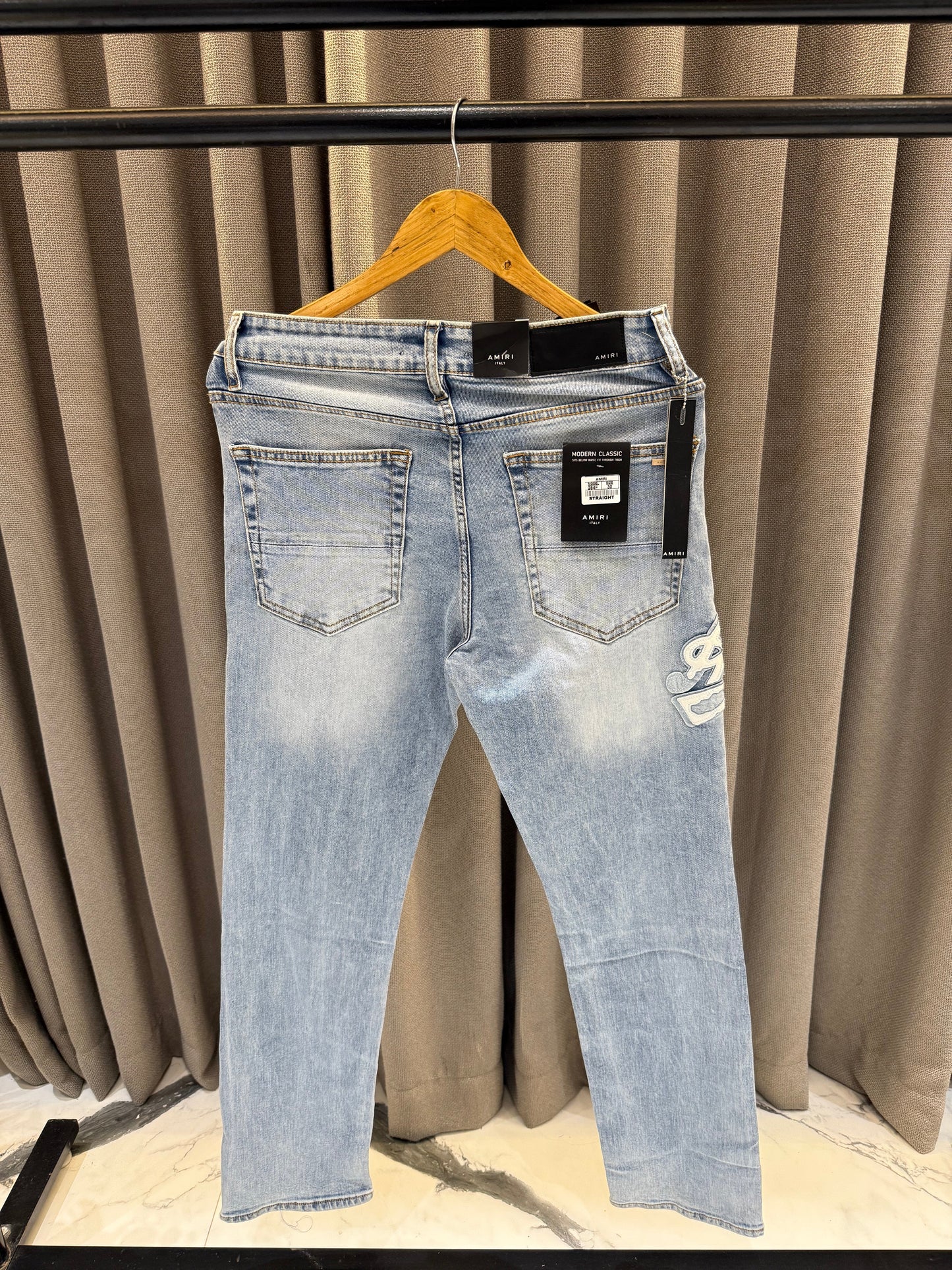 AMIRI LIGHT BLUE SHADE IMPORTED JEANS AM