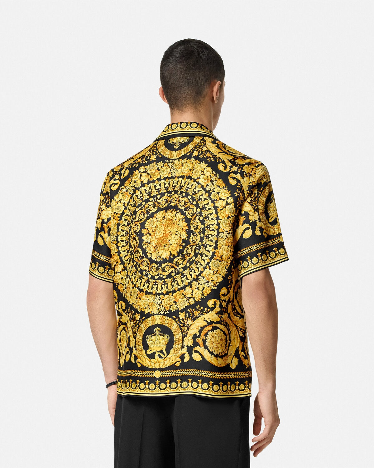 VERSACE BOROCCO IMPORTWD HALF SHIRT V1