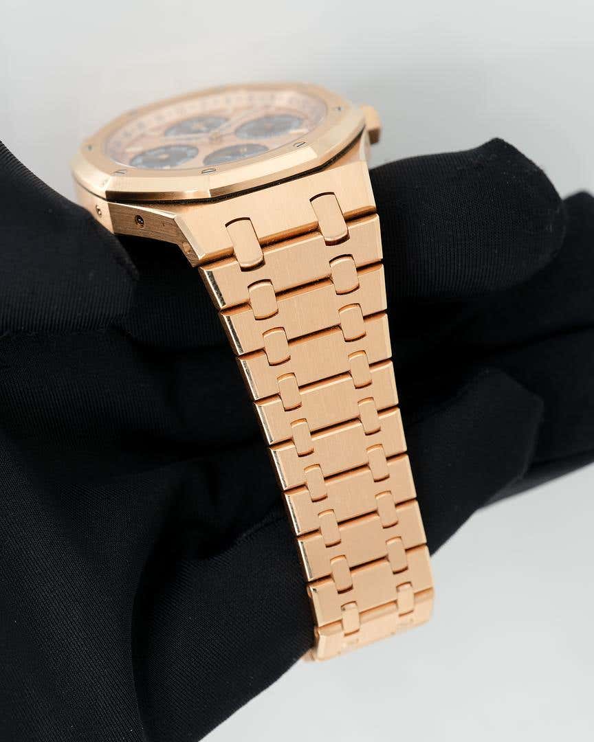 Audemars Piguet Royal Oak Perpetual Calendar/ 18k Rose Gold/ Blue