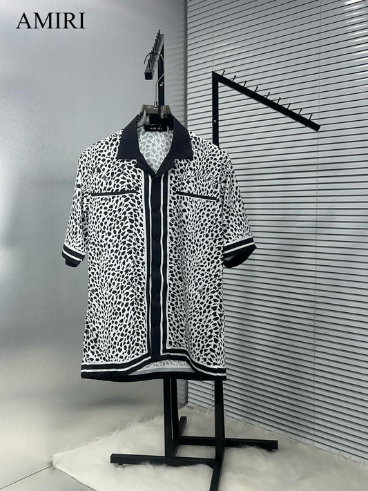 AMIRI ZEBRA PRINTED IMPORTED HALF SHIRT