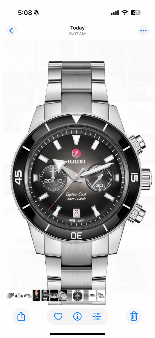 RADO Captain Cook Automatic Chronograph
