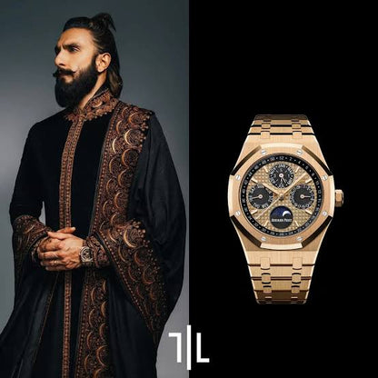 Audemars Piguet Royal Oak Perpetual Calendar/ 18k Rose Gold/ Blue