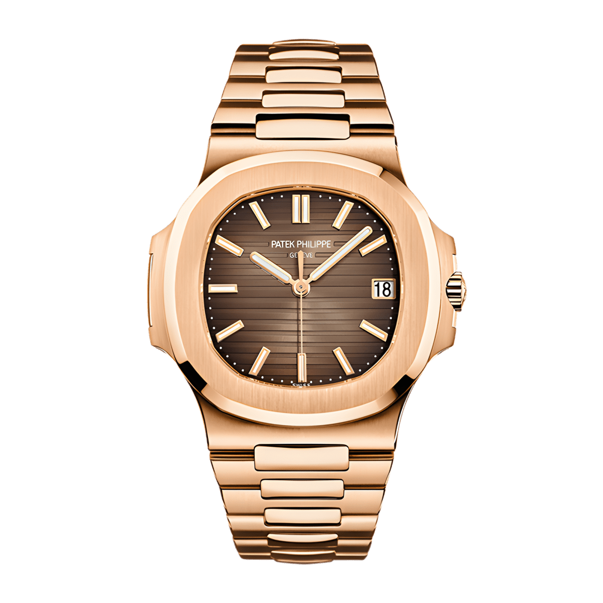 Patek Philippe Nautilus
5711/1R, 18K Rose Gold, Brown Index Dial 40 mm