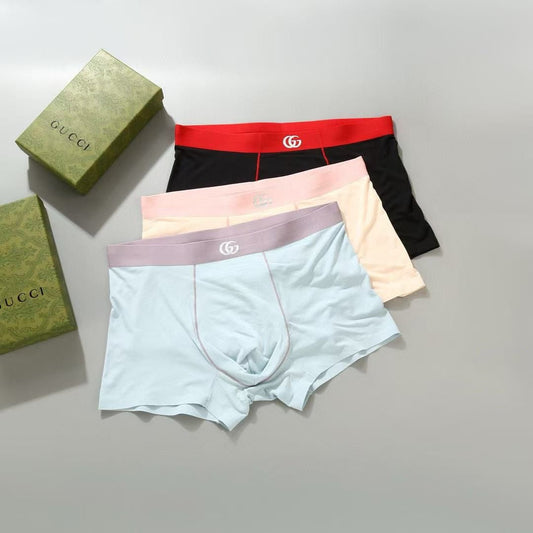 GUCCI BOX PACK UNDERWEAR PACK OF 3 PCS BB