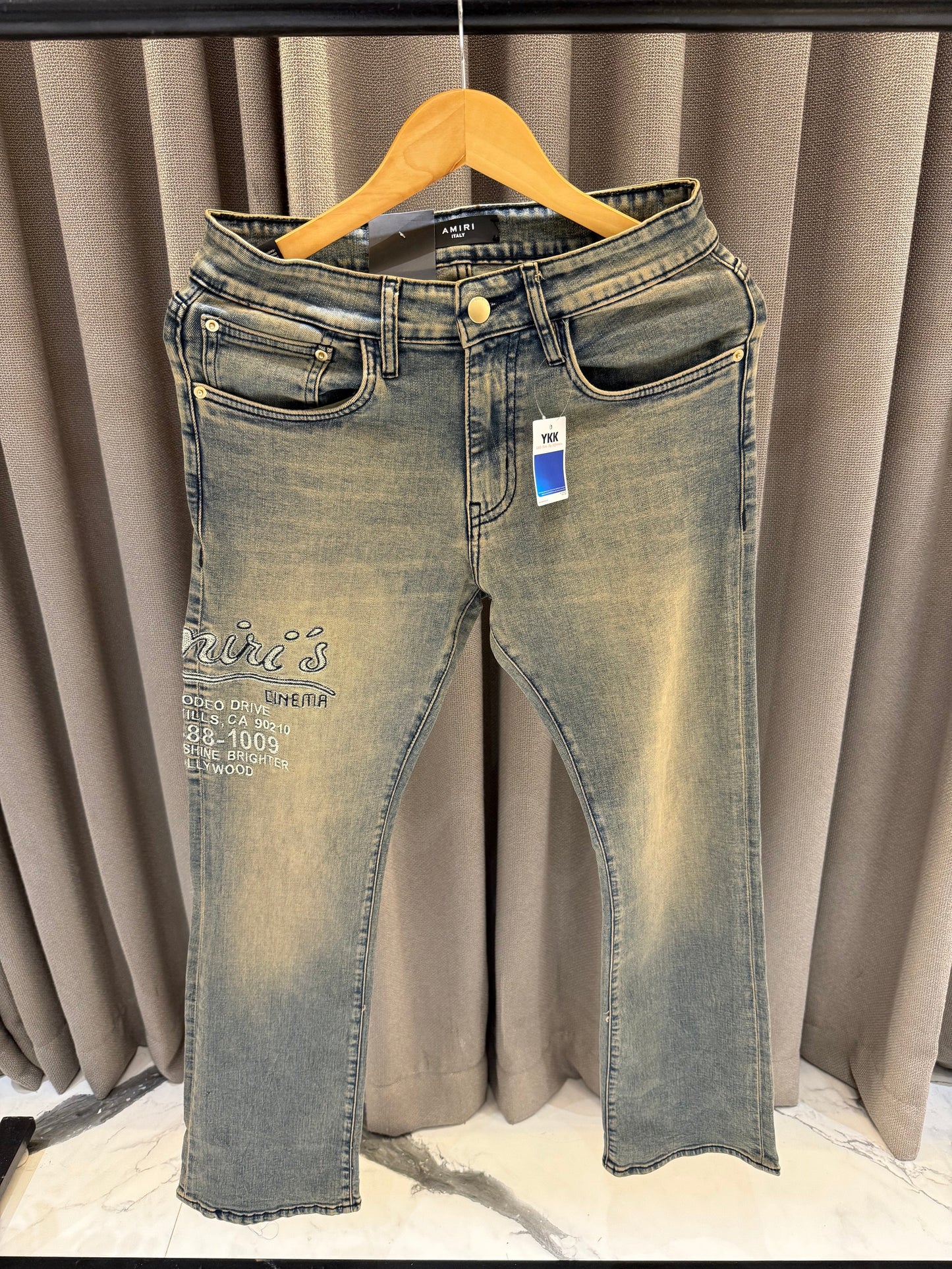 AMIRI GREENISH SHADE IMPORTED JEANS AM