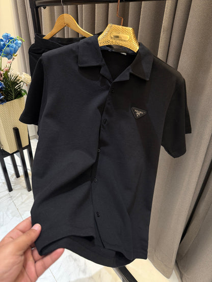 PRADA JET BLACK CORD SET P1