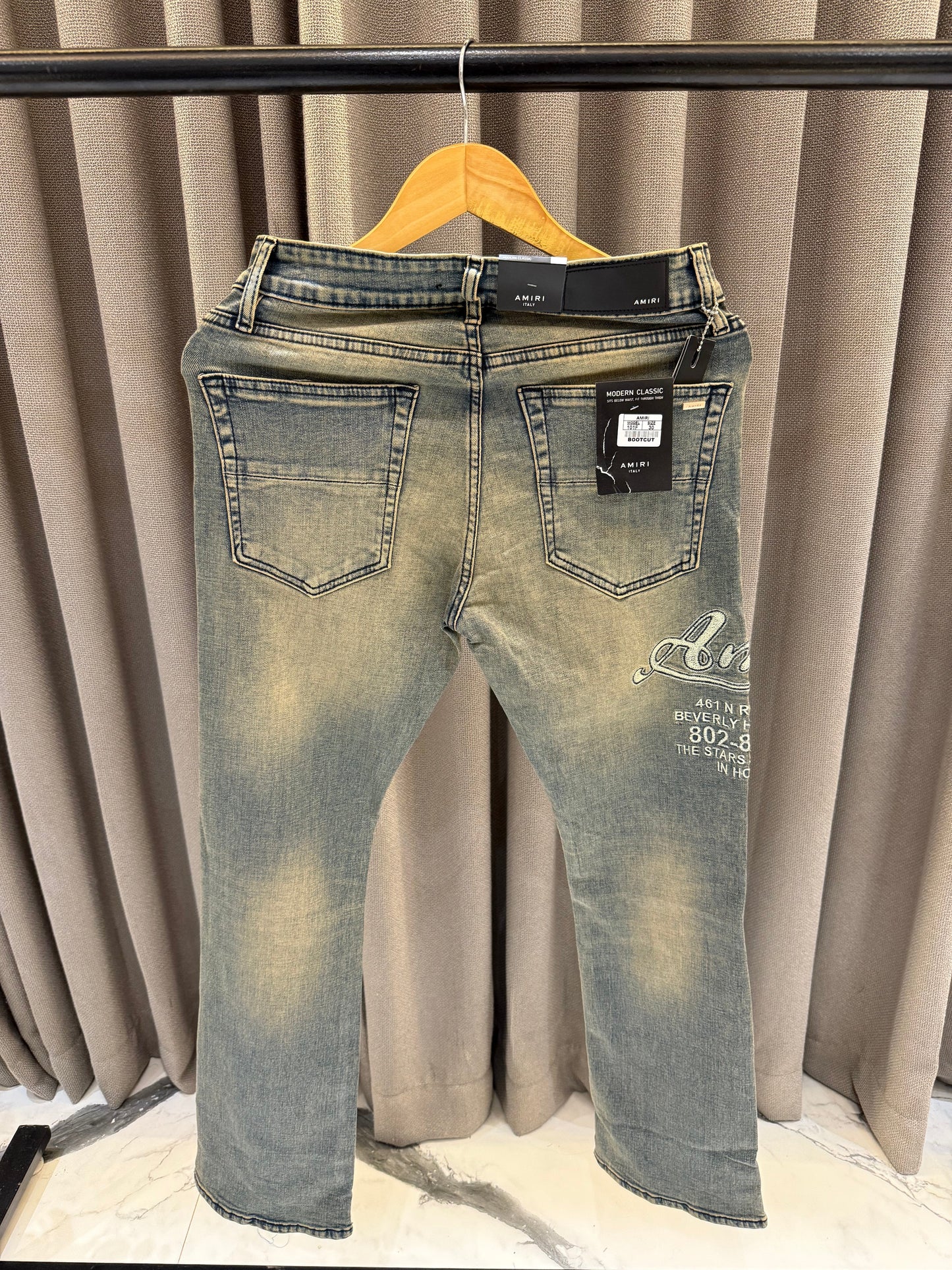 AMIRI GREENISH SHADE IMPORTED JEANS AM