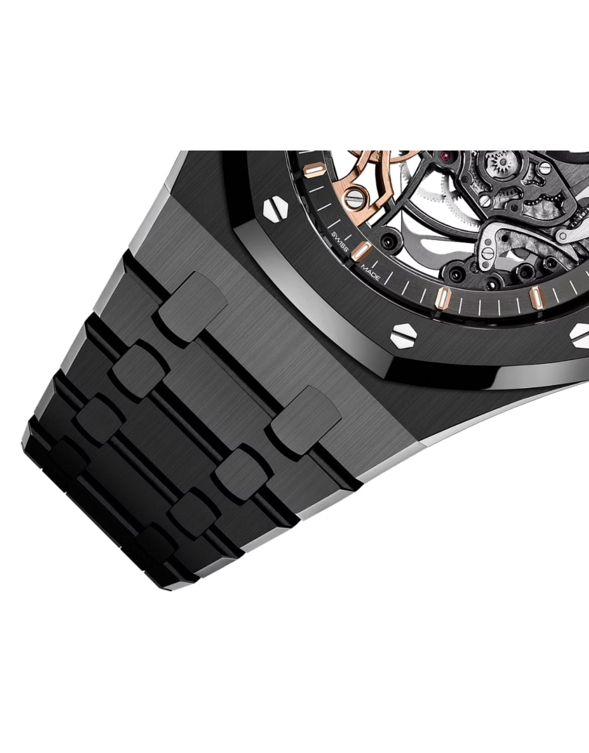 AP – ROYAL OAK DOUBLE BALANCE WHEEL BLACK