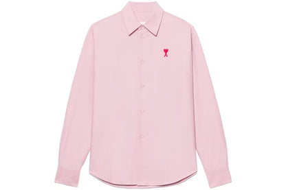 AMI PARIS IMPORTED PINK SHIRT A1