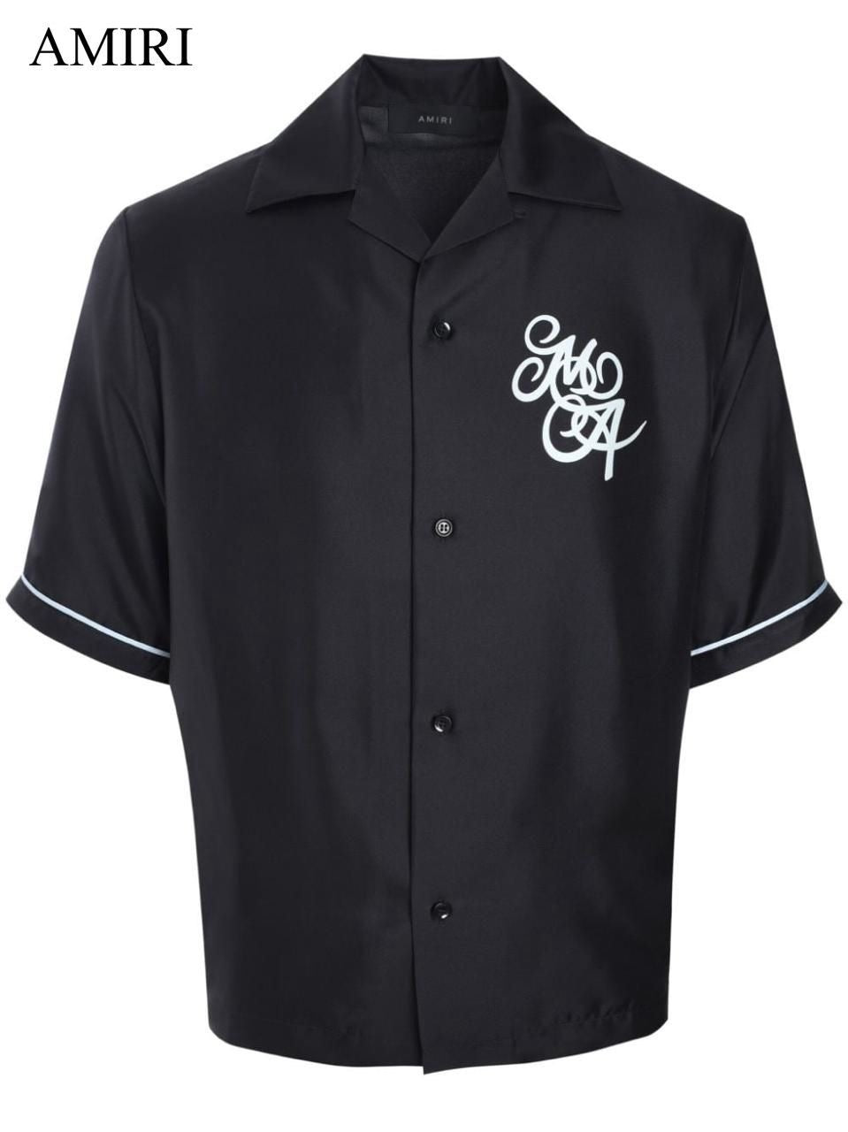 AMİRİ IMPORTED HALF BLACK SHIRT