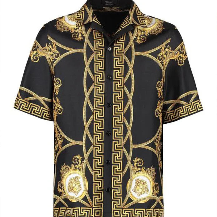 VERSACE BOROCCO HALF IMPORTED SHIRT V1