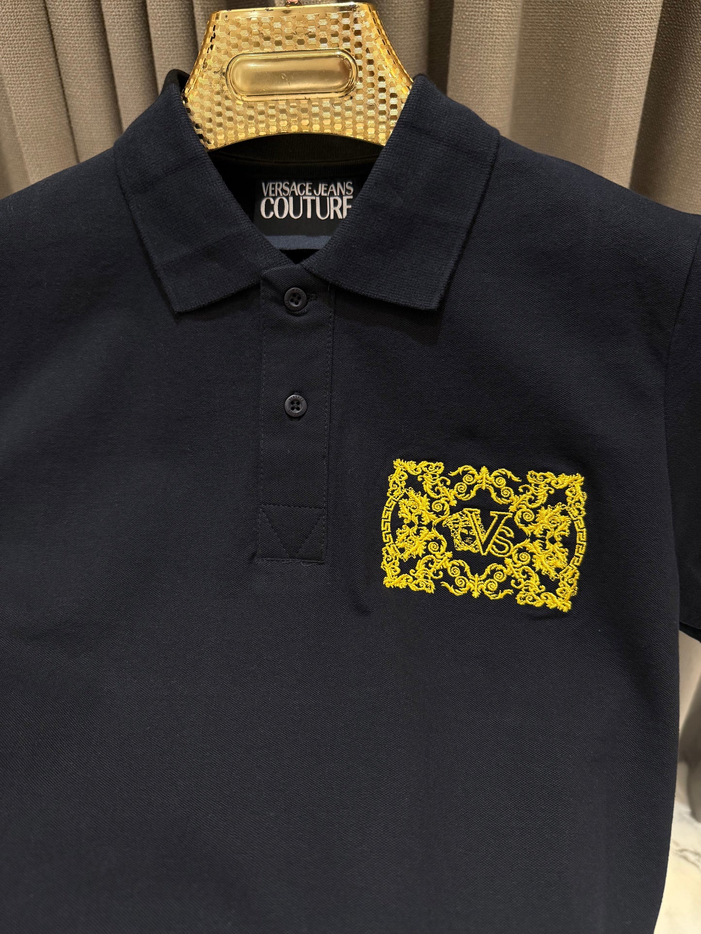 Versace Black Polo tshirt V5