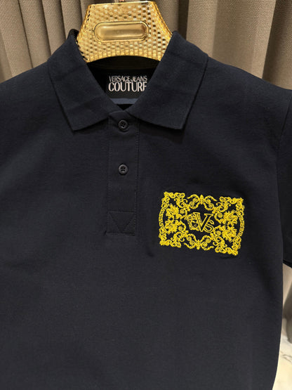 Versace Black Polo tshirt V5