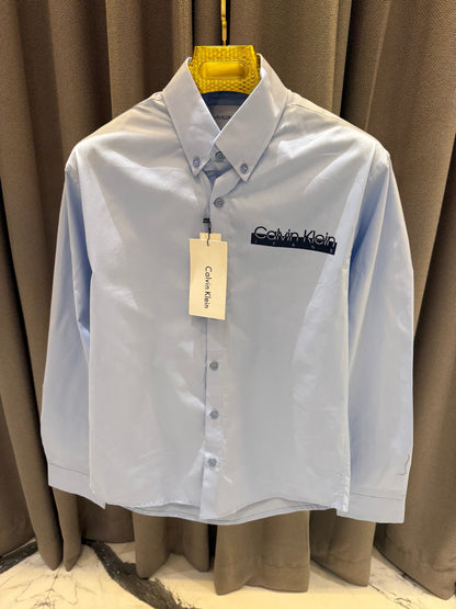 CALVIN KLEIN SKY BLUE SHIRT C1