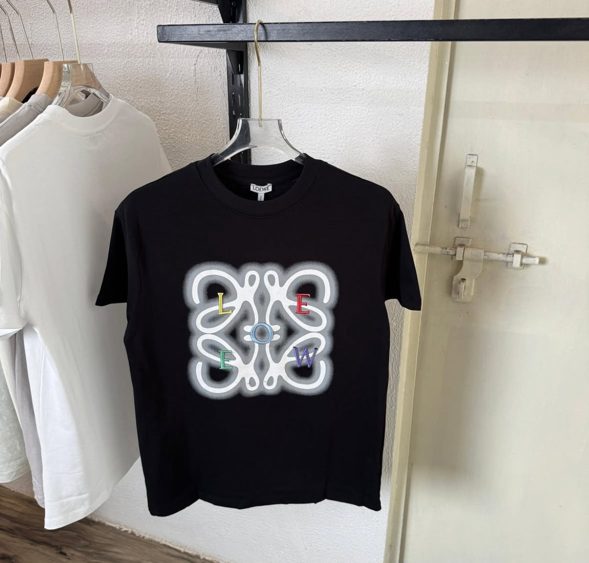 LOEWE BLACK TSHIRT L1