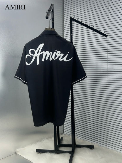 AMİRİ IMPORTED HALF BLACK SHIRT