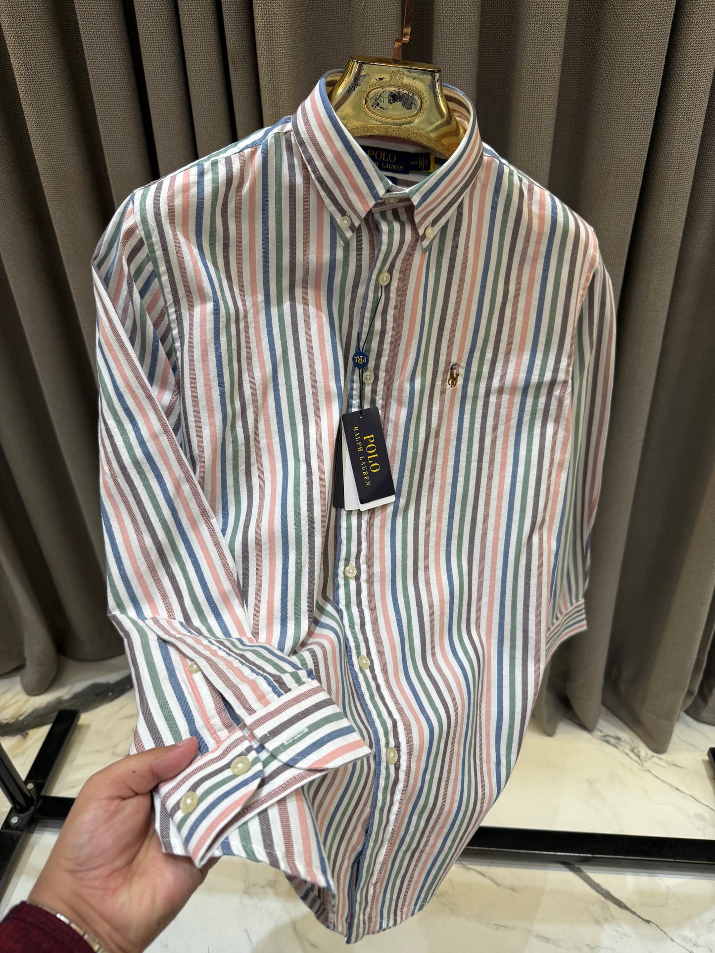 RALPH LAUREN MULTI COLOR SHIRT