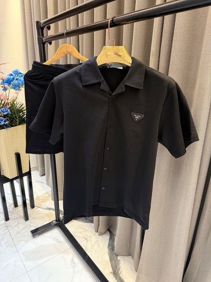 PRADA JET BLACK CORD SET P1