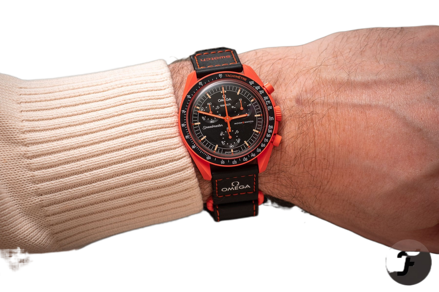 Omegaa x Swatchh MoonSwatch Mission on Earth Lava